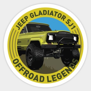 4x4 Offroad Legends: Jeep Gladiator Series 1 Sticker